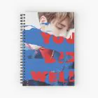 Shinee Spiral Notebook Signature — Purple Retro Ver.