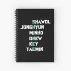Shinee Spiral Notebook Signature — Green Collectible Ver.