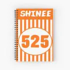 Shinee Notepad Signature — Purple Casual Ver.
