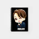 Stray Kids Notebook FELIX — Gold Collectible Ver.