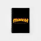 Stray Kids Notebook Members Name — Purple Stylish Ver.