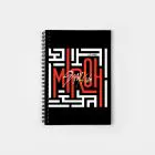 Stray Kids Spiral Notebook MIROH — Red Exclusive Ver.