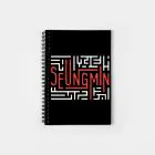 Stray Kids Notebook Seungmin (Grid) — Beige Classic Ver.