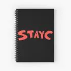 Stayc Notebook — Silver Collectible Ver.