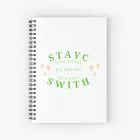 Stayc Notebook — White Classic Ver.