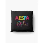 Aespa K pop Pillow Signature — Silver Collectible Ver.