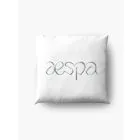 Aespa Plush Pillow LOGO — Navy Casual Ver.