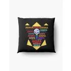 Aespa K pop Pillow LOGO — White Limited Ver.