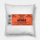 Ateez K pop Pillow — Pink Casual Ver.