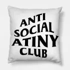 Ateez Throw Pillow — White Classic Ver.