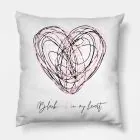 Black Pink Cushion In My Heart (Heart) — Green Classic Ver.