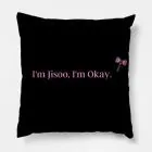 وسادة ديكور Black Pink — إصدار "m Jisoo, I" — Black Pink Limited Edition