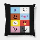 Bt21 Plush Pillow — Navy Edition