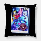 Bt21 Throw Pillow — Gold Retro Ver.