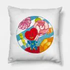 Bt21 K pop Pillow — Black Casual Ver.