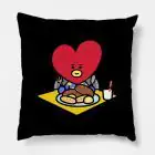 Bt21 Plush Pillow — Silver Deluxe Ver.