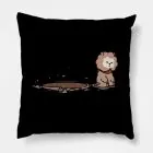 Bt21 Throw Pillow — Purple Collectible Ver.