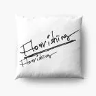 Chung Ha Throw Pillow Signature — Pink Collectible Ver.