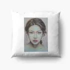 Chung Ha Plush Pillow Signature — Navy Retro Ver.