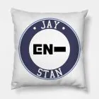 Enhypen K pop Pillow — Silver Edition