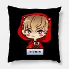 Exo Throw Pillow — Black Casual Ver.