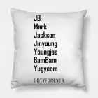 Got7 K pop Pillow — Purple Collectible Ver.