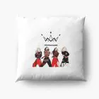 Mamamoo Throw Pillow Signature — Navy Casual Ver.