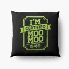 Mamamoo Throw Pillow Signature — Green Collectible Ver.