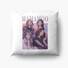 Mamamoo Throw Pillow Signature — Pink Premium Ver.