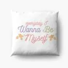 Mamamoo Throw Pillow Signature — Beige Edition