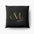 Mamamoo Throw Pillow Signature — Black Collectible Ver.