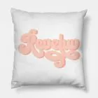 Red Velvet K pop Pillow Reveluv Typography (Velvet) — Black Premium Ver.