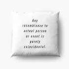 Shinee Throw Pillow Signature — Blue Retro Ver.