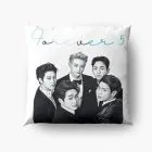 Shinee Throw Pillow Signature — Navy Premium Ver.