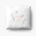 Shinee K pop Pillow Signature — Red Retro Ver.