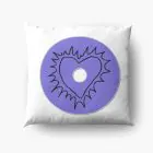 Shinee Throw Pillow Signature — Purple Edition