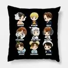 Stray Kids Throw Pillow CHIBI — Navy Stylish Ver.