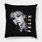Stray Kids Throw Pillow Felix — Navy Stylish Ver.