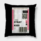 Stray Kids Throw Pillow Signature — Green Deluxe Ver.