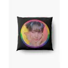 Stayc Throw Pillow — Black Retro Edition