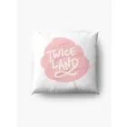 Twice Throw Pillow Signature (Cotton) — Blue Premium Ver.