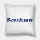 Newjeans Throw Pillow Signature — Beige Deluxe Ver.