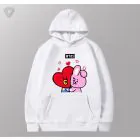 Bt21 Pullover Hoodie — White Deluxe Ver.