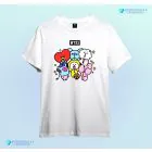 Bt21 Unisex Tee — Purple Casual Ver.