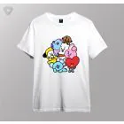 Bt21 Oversized Tee — White Classic Ver.