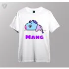 Bt21 K pop T shirt — Beige Classic Ver.
