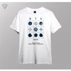 Bts T shirt — Silver Retro Ver.