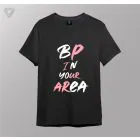 Black Pink K pop T shirt In Your Area — Beige Casual Ver.