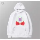 Bts Pullover Hoodie — White Collectible Ver.