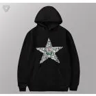 Stray Kids Pullover Hoodie — Black Retro Ver.